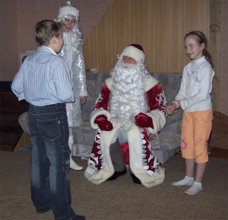 Дед Мороз и Снегурочка, г. Кострома